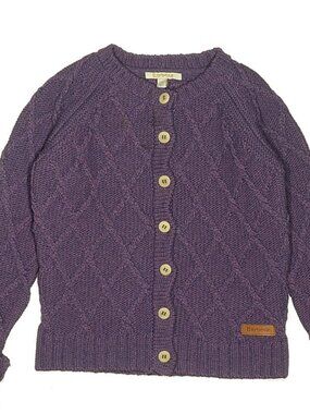 Barbour lambswool cardigan children size 6/7